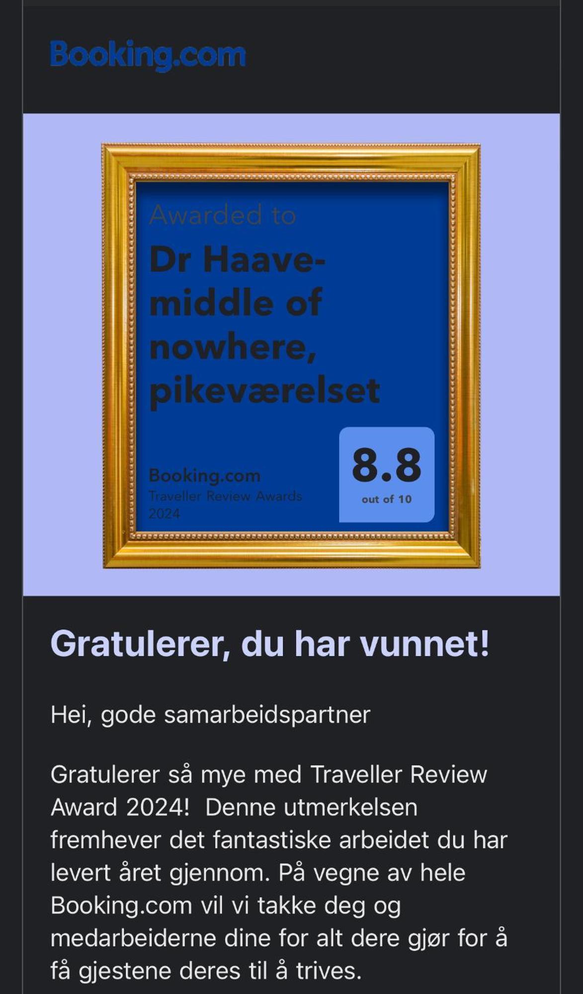 Dr Haave- Middle Of Nowhere, Pikevaerelset Sand  外观 照片